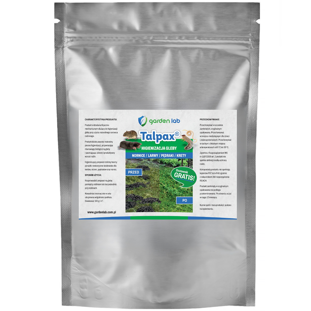 Talpax 5 kg Organic Nitrogen Fertiliser | Mole, Vole & Mole Cricket Repellent