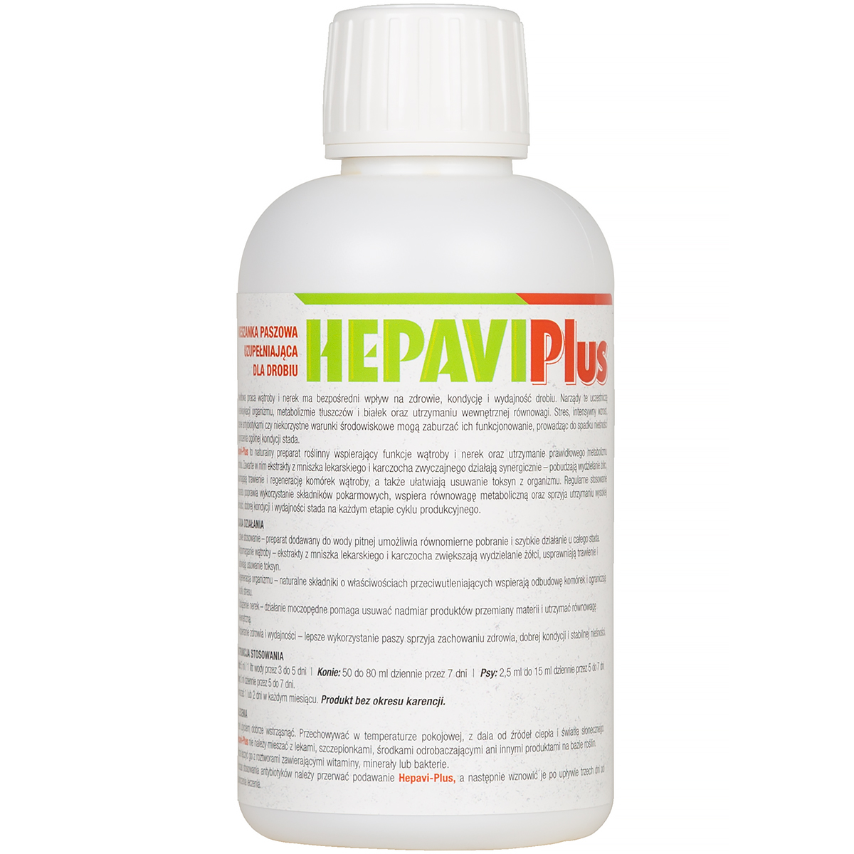 HEPAVI-PLUS 250 ml na wsparcie wątroby i poprawę kondycji dla drobiu