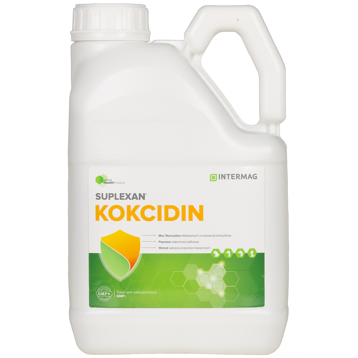 Naturalny środek na kocydioze u drobiu, kur niosek o działaniu przeciwbakteryjnym i przeciwgrzybiczym 5 L