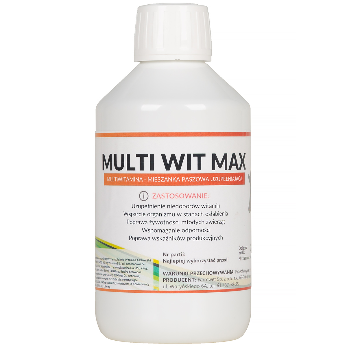 Multi Wit Max 250 ml | Multivitamin for Poultry & Livestock &ndash; Immune Support