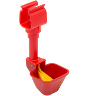 Cup drinker with float 5cm, for pipe 22x22mm