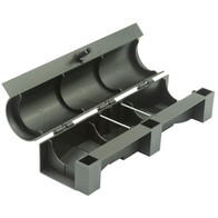 Deratization feeder station tunnel for rats and mice plastic with key