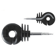 Reinforced insulator for electric fences ULTRA-FX deeply sunken mandrel