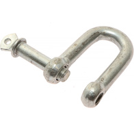 Shackle shackle for fastening chains and cables fi 6 mm