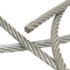 Steel cable fi 5 mm for hanging the longitudinal line of the feeding system - 1 m