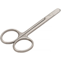 Scissors for cutting rings for canaries and parrots