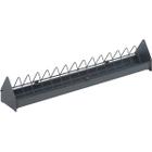 Trough feeder with dividing bridge for pigeons 75 cm