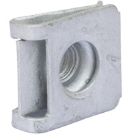 M6 insulator attachment cap for screw band or gutter