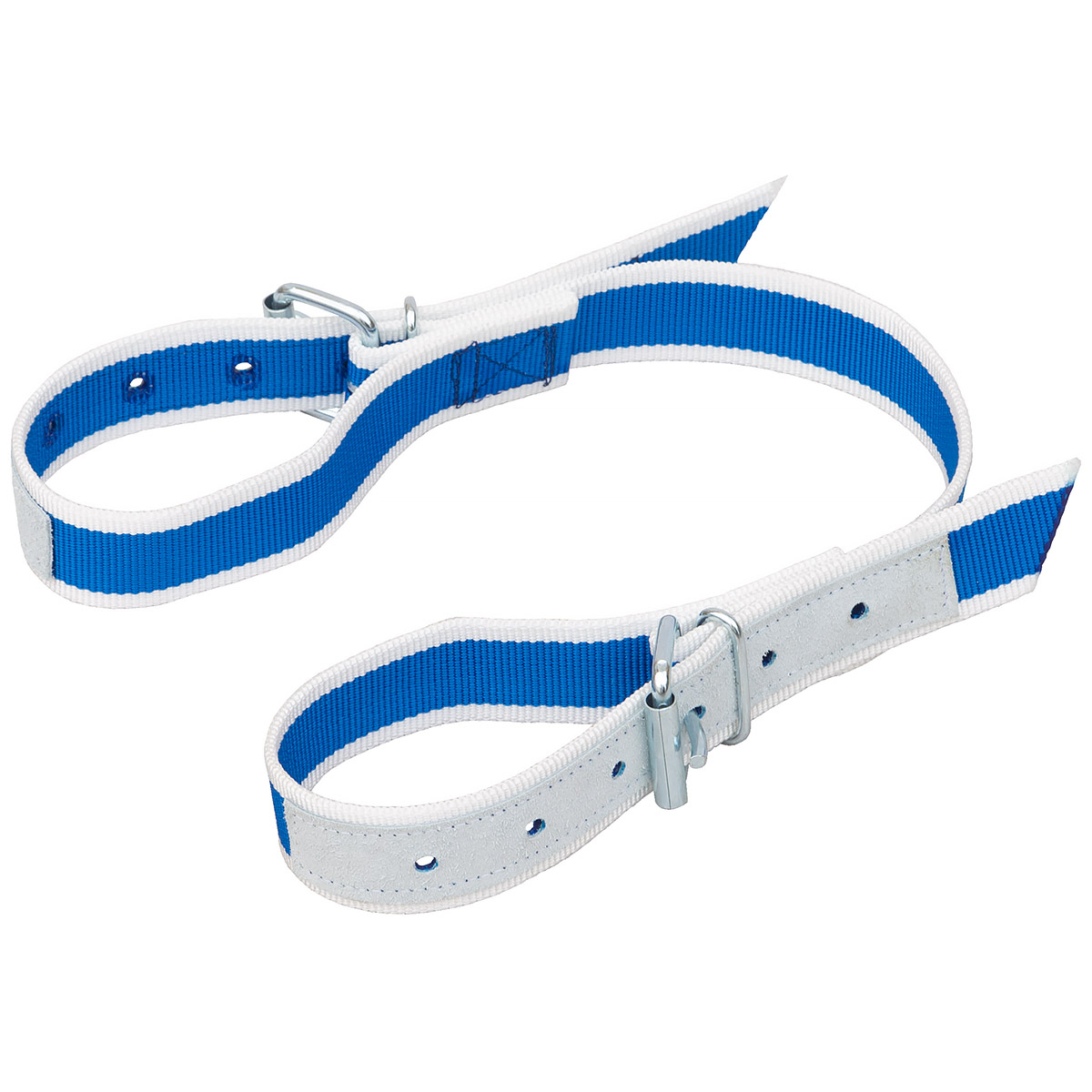 Tethered leg strap for cows against digging