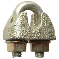 Cybanta galvanized reinforced rope clamp 6.5 mm