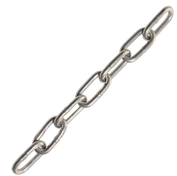 Stainless steel chain fi 4 mm for hanging links short 2 cm - 1 m