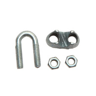Cybanta galvanized cable clamp 8 mm