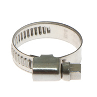 Stainless steel screw band 16-27 x 9 mm
