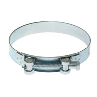 Galvanized clamping clamp 140-148 x 26 mm