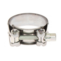 Stainless steel clamping clamp 47-51 x 20 mm