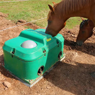 Frost-resistant two-ball drinker Thermolac 75 GV for cattle and horses