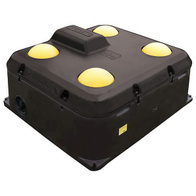 Four-ball frost resistant drinker Thermolac 180 GV for cattle and horses