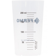 Measuring cup 200 ml for dosing preparations and feed additives