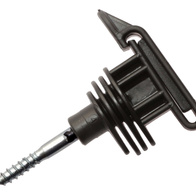 Solders for fencing for martens with a screw for wood - 25 pcs.