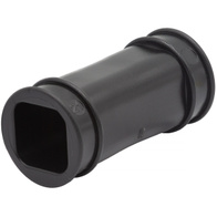 straight rubber fitting for pipe 22 x 22 mm