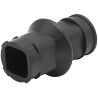 Muffa rubber fitting with tube thickening 22 x 22 mm