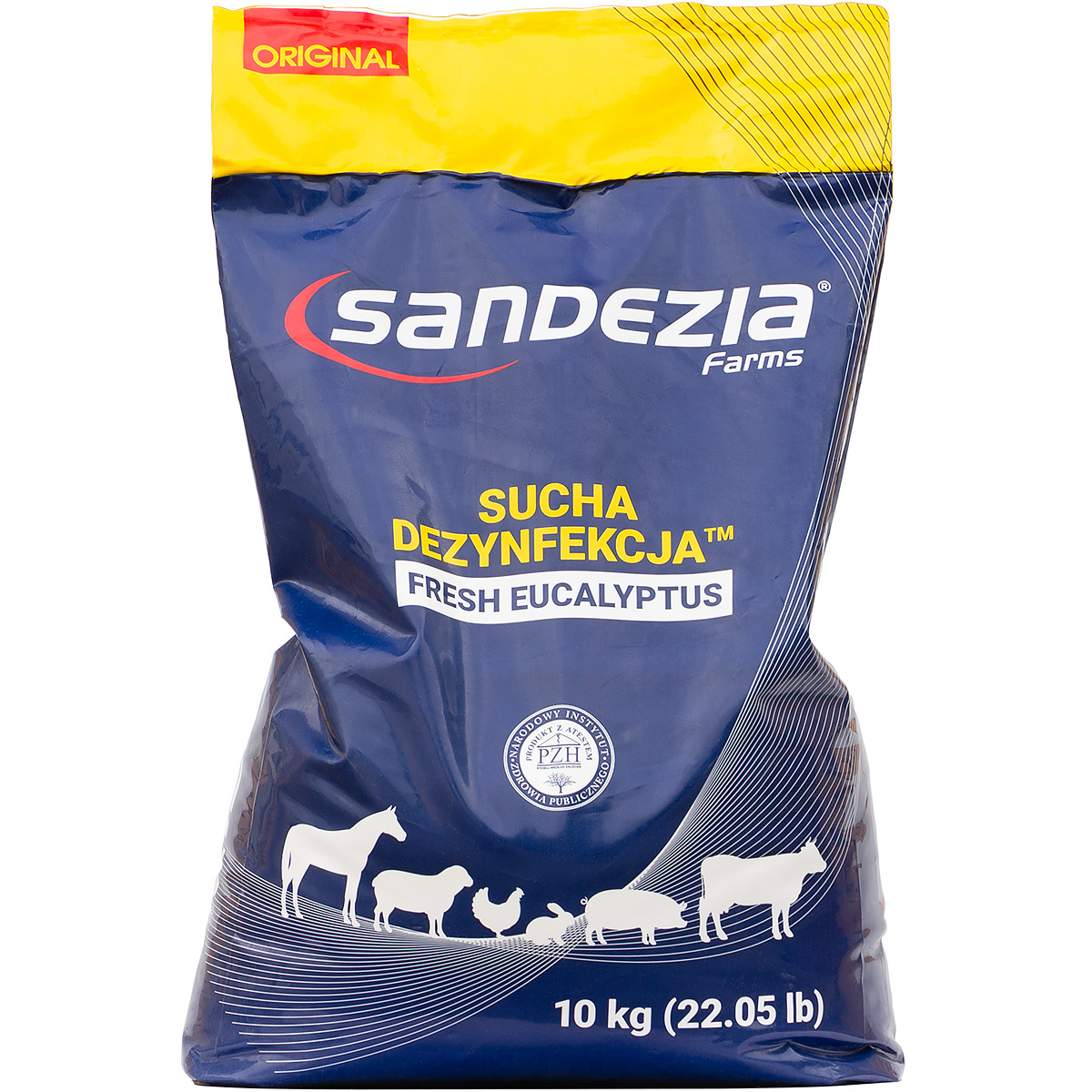 Sandezia dry disinfection 10 kg viruses, bacteria, fungi, parasites
