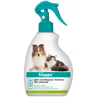 Tick and mosquito repellent liquid for animals 200 ml HAPPS