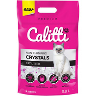 Calitti Crystals silicone cat litter set 5 x 3.8 l Allegro