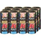 Wet dog food RAFI mix lamb quail 24 x 800 g