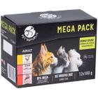 Adult PetRepublic wet cat food in sachets mix 12 x 100 g