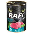 RAFI Sterilised wet cat food with tuna can 400 g