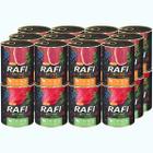 Wet dog food RAFI mix venison duck 24 x 800 g