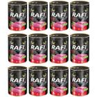 RAFI wet cat food with grain-free veal cans 12 x 400 g