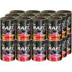 Wet cat food RAFI with mix of veal duck flavours 24 x 400 g