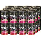 RAFI wet cat food with mix of veal turkey flavours 24 x 400 g