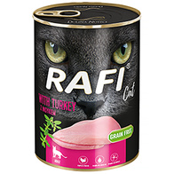Wet cat food RAFI mix of flavours set 24 x 400 g