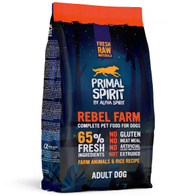 Dry dog food cold pressed PRIMAL SPIRIT chicken fish soft crisps 1 kg adult dogs