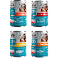 Wet cat food FRENDI mix of flavours set 24 x 400 g