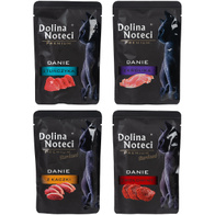 Wet cat food Dolina Noteci Premium MIX rabbit, tuna, duck, beef 15 x 85 g