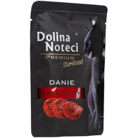 Wet food for sterilized cat Dolina Noteci Premium beef dish 85 g