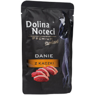 Wet food for sterilized cat Dolina Noteci Premium duck dish 85 g