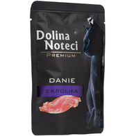 Wet cat food Dolina Noteci Premium rabbit dish 85 g