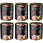 Piper Wet Dog Food with Canned Beef Liver and Potatoes 6 x 800 g