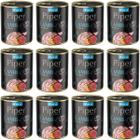 Piper wet dog food with lamb and carrot set in cans 12 x 800 g