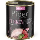 Piper wet dog food with turkey and broccoli 800 g can 1 pc