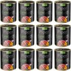 Piper wet dog food with venison and pumpkin set in cans 12 x 800 g