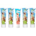 Licking mat treat for dog in tube mix of flavors set of 5 x 90 g LoviDog