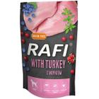 RAFI wet dog food with turkey 500 g sachet