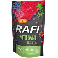 Wet dog food RAFI with game in pouches set 10 x 500 g