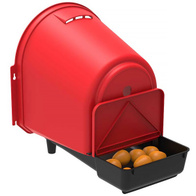 COMFORT external nest for laying hens with egg container